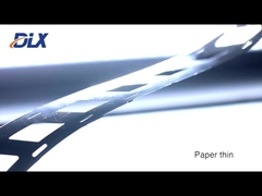 شريط نيكل نقي للبطارية بسمك 0.15 م 0.2 مم مع مسافة 23.4 درجة