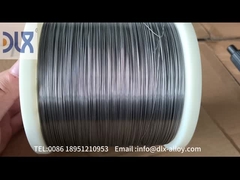 سلك نيكل نقي مقاوم للتآكل مع هيكل كريستالي مكعب مركزي الوجه