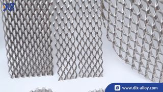 شبكة موسعة سداسية من النيكل النقي عالي النقاء بنسبة 99.9%، وحمض ونيكل مقاوم للحرارة العالية موسع لي