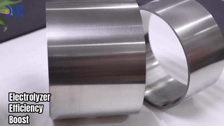 تعزيز كفاءة المحلل الكهربائي باستخدام شرائط NiCr