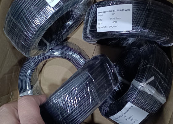سعر جيد نوع ك كابل التمديد 0.5 * 2 العزل الأحمر الأسود PVC مع غطاء PVC الانترنت