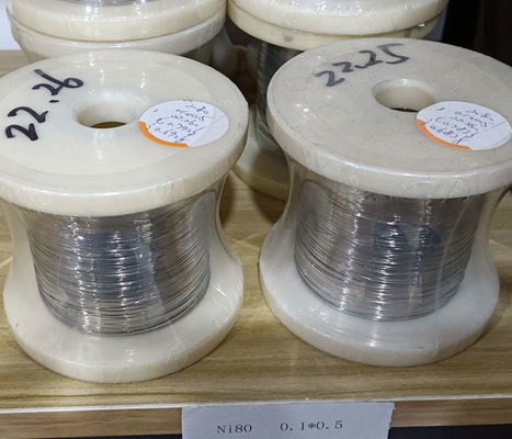 سعر جيد سلك مسطح مقاوم Ni70Cr30 NIKROTHAL 70 المصنع الانترنت