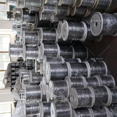 سعر جيد سلك مقاومة Ni60Cr15 بدرجة حرارة تشغيل 1150 درجة مئوية ومقاومة عالية ومقاومة جيدة للأكسدة لعناصر التسخين الانترنت