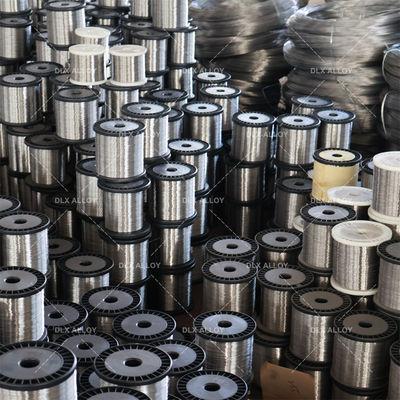 سعر جيد سلك نيكل الصف نيكروم كروميل سبيكة Ni35cr20 السلك المستخدم للحامل الحراري الانترنت