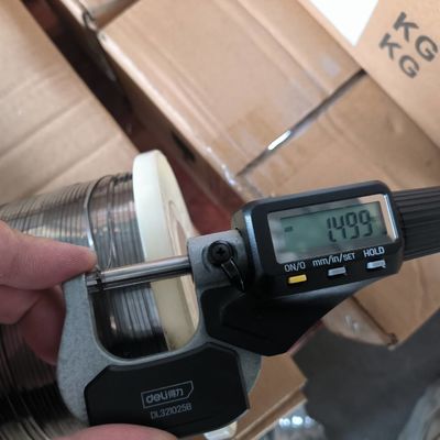 سعر جيد 8.908 غرام/سم3 كثافة نقاء أسلاك النيكل للعمليات الصناعية الدقيقة والدقيقة الانترنت