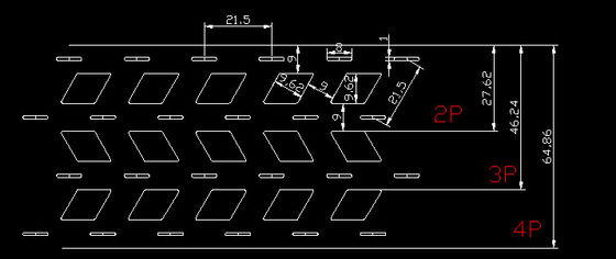 سعر جيد شريط نيكل نقي مختوم مائل لبطارية 21700 بـ 2p 3p 4p الانترنت